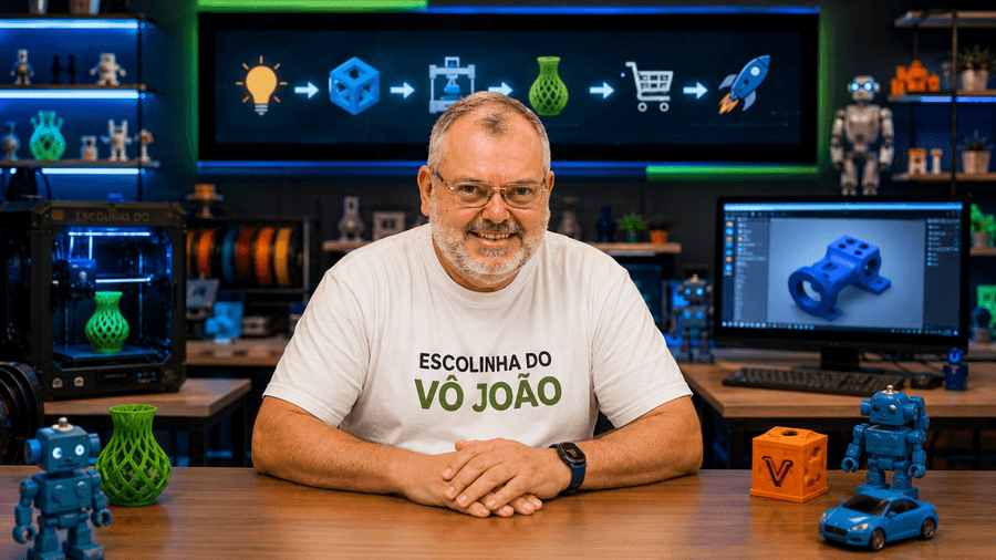 Assista ao vídeo da Escolinha do Vô João