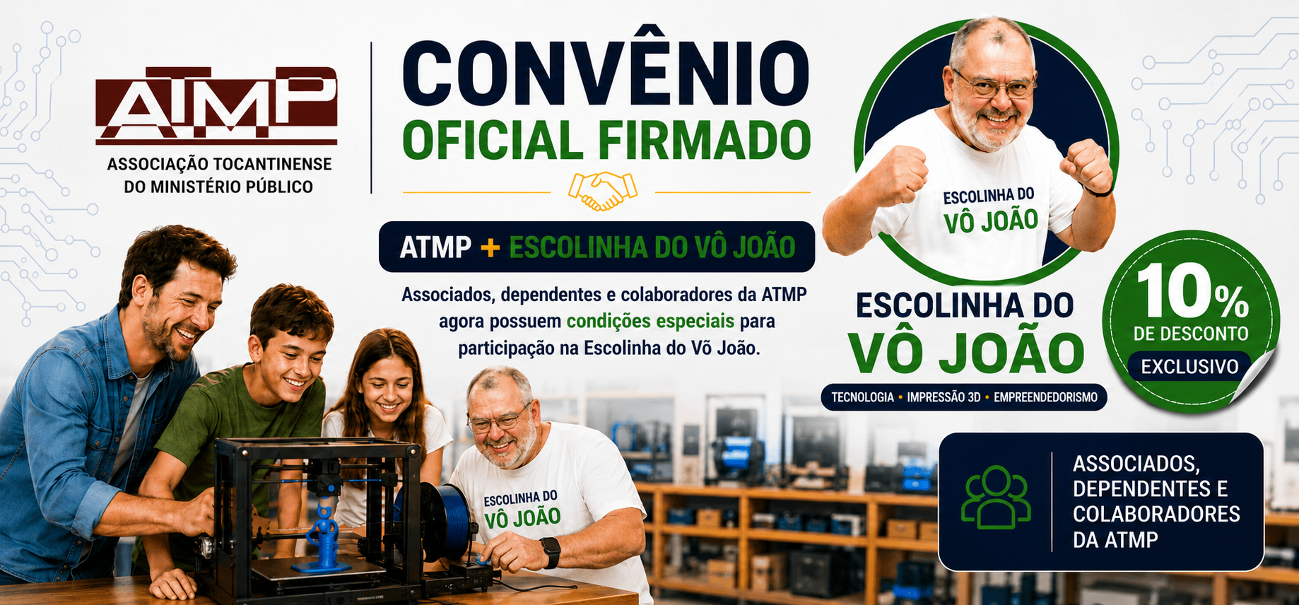 ATMP + Escolinha do Vô João