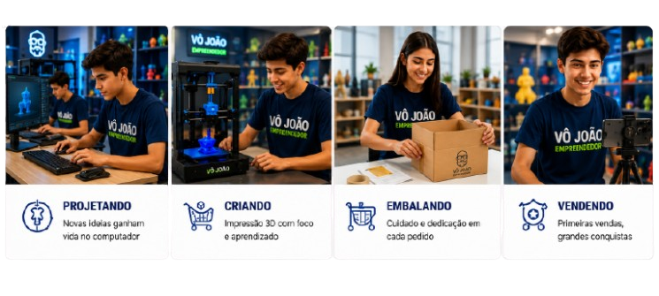 Alunos Vô João Empreendedor
